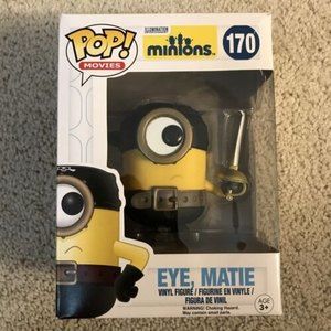 Funko Pop! Movies Eye Matie #170 New In Box.  Tear In Top Right Corner Of Box